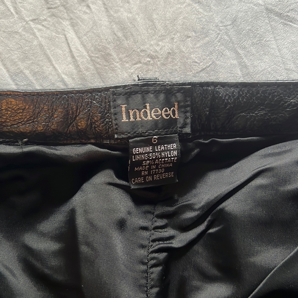 Indeed Leather Pants